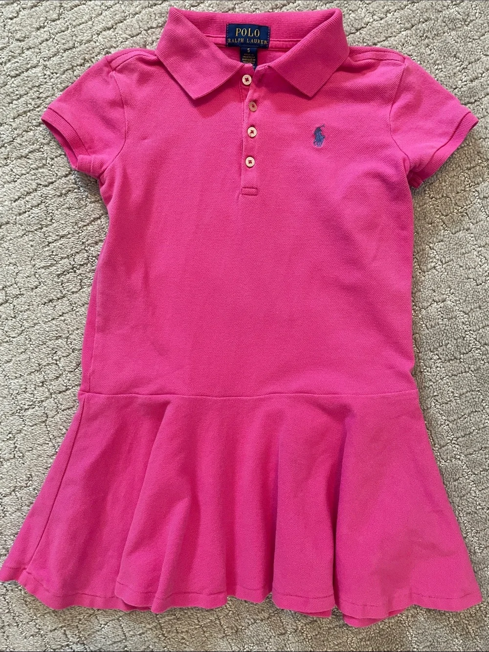 Polo Ralph Lauren Pink Girls' Polo Dress